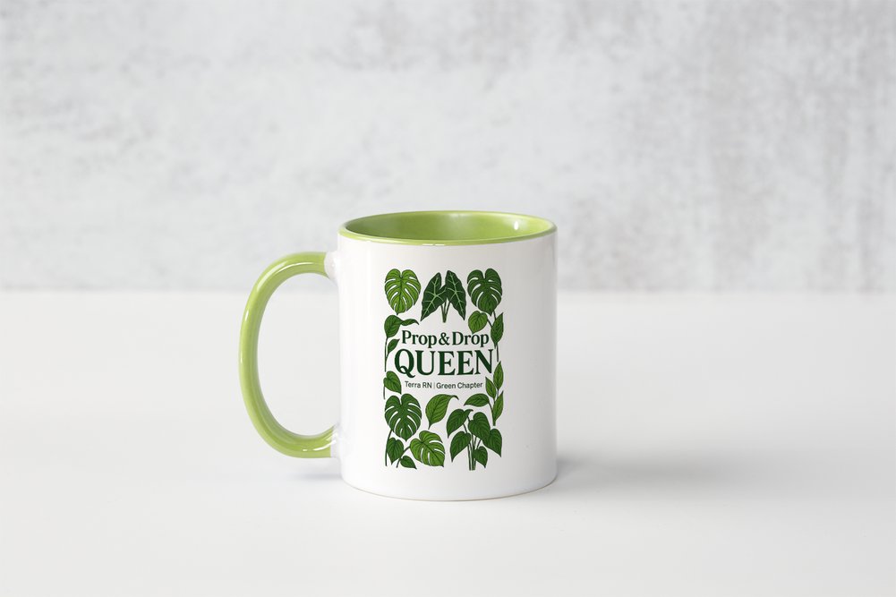 Prop & Drop Queen Coffee Mug (White)